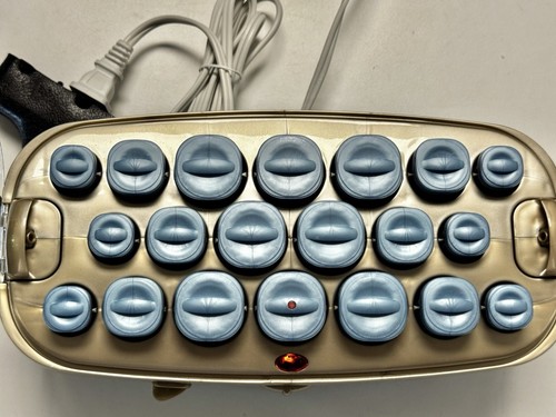 Conair Ion Shine Instant Heat 20 Multi Velvet Hot Rollers Clips CHV26IVR Tested - Picture 9 of 17