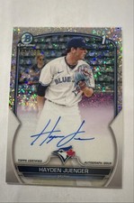2023 Bowman - Chrome Prospect Auto Hayden Juenger #CPA-HJ Speckle Refractor /299