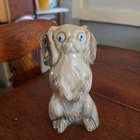 Robinson Ransbottom Roseville Ohio 6" Standing Spaniel FACTORY MINT