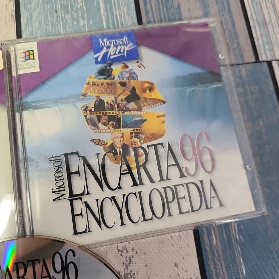 Microsoft Encarta 95 The Complete Interactive Multimedia Encyclopedia for PC CIB - Image 2 of 4