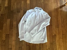 Layer 8 women's activewear quick dry pale lavender top/jacket size S full zip