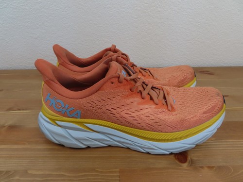Hoka One One Shoes Womens 11B Sun Baked W CLIFTON 8 Running Training Sneakers