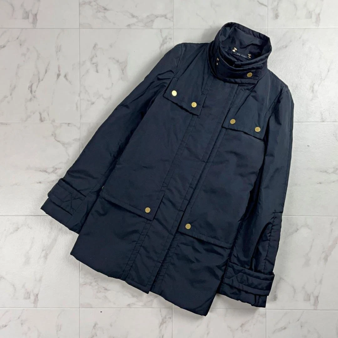 Veste noire avec ceinture GUCCI   Taille 42WC131   Mode femme   Authentique 