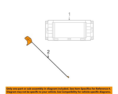 CHRYSLER OEM 07-20 300 Navigation System Components-Gps Antenna 5064186AA
