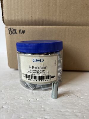 CED 6325JCED 1/4 Drop In Anchor