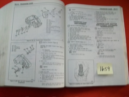 GM SIERRA YUKON SUBURBANO 1993 DOBLE CABINA Y 3500 HD manuales de servicio juego de 2 volúmenes C - Imagen 5 de 9