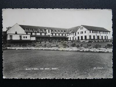 Wales BARRY Glan-Y-Mor THE KNAP ca. 1960er RP Postkarte von Frith
