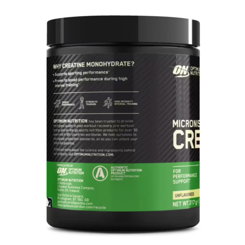 Optimum Nutrition Creatina Monoidrato 317g Polvere, ON Creatina 93 Porzioni - Foto 2 di 5