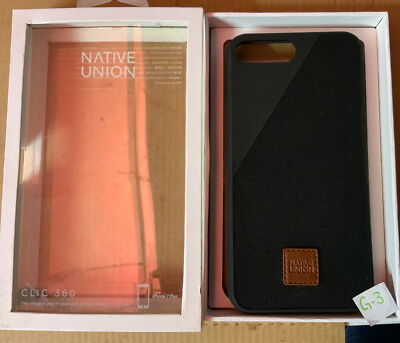   Native Union Clic 360, Case For iPhone 7plus Black/green