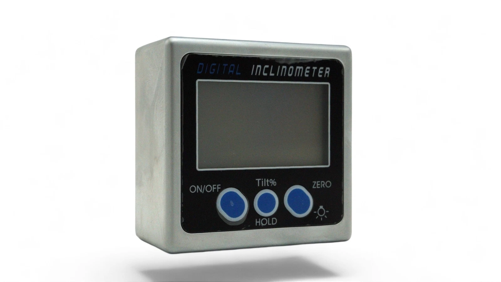 Aluminum electronic protractor with backlight