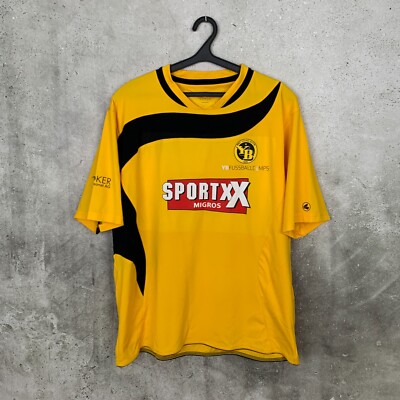 BSC YOUNG BOYS 2013 2014 SIGNED FOOTBALL SHIRT JAKO JERSEY SIZE XL