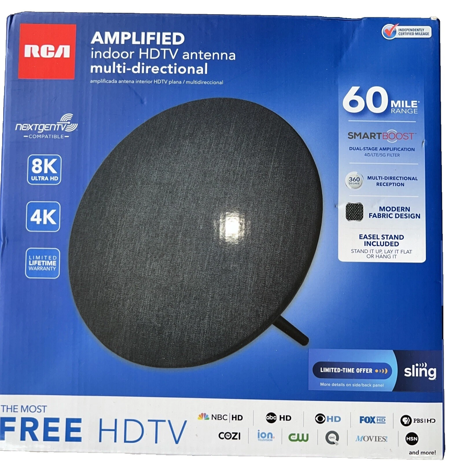 RCA antenas de TV y vídeo