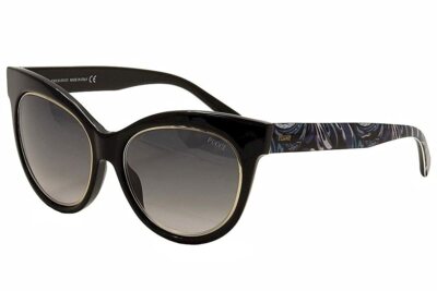 Emilio Pucci EP 24 05B Black Cat Eye Plastic Sunglasses  display picture 2