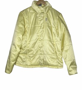 nike yellow puffer jacket