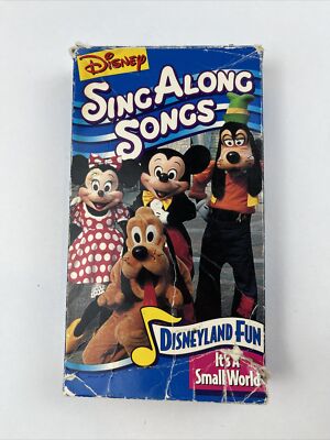 Disneys Sing Along Songs - Disneyland Fun: Its a Small World (VHS