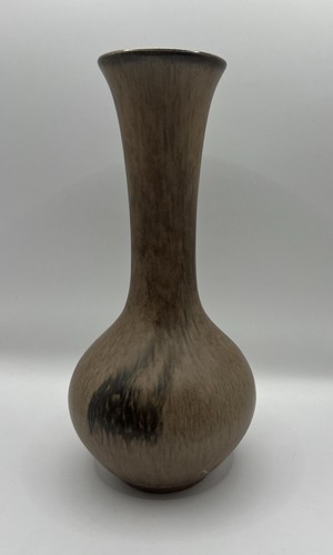 Blue Mountain Pottery BMP Vase Canadian Abstract Decoration Bulb Form Faux Bois - Picture 3 of 8