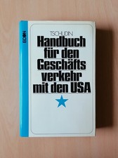 HUGO TSCHUDIN - Handbuch für den Geschäftsverkehr mit den USA (Hardcover)