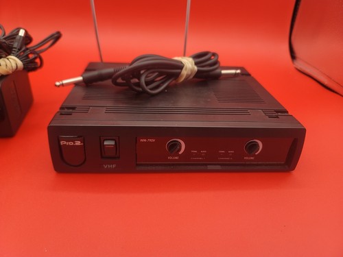 SISTEMA MICROFONO WIRELESS PRO.2 VHF WM-795V - Foto 2 di 4