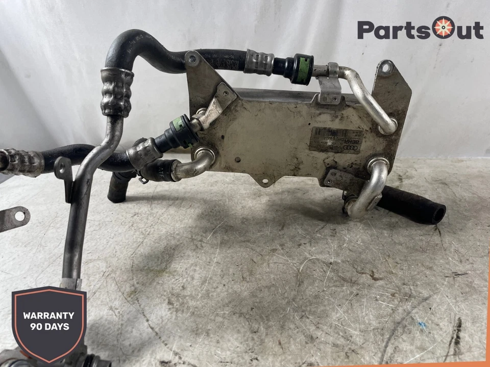 AUDI A6 QUATTRO C7 2012-2014 transmisión enfriador de aceite 4H0317021 OEM Foto 4 de 4