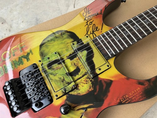 Kirk Hammett KH-3 Karloff Mummy Electric Guitar Custom Painted & Airbrushed - Picture 2 of 12
