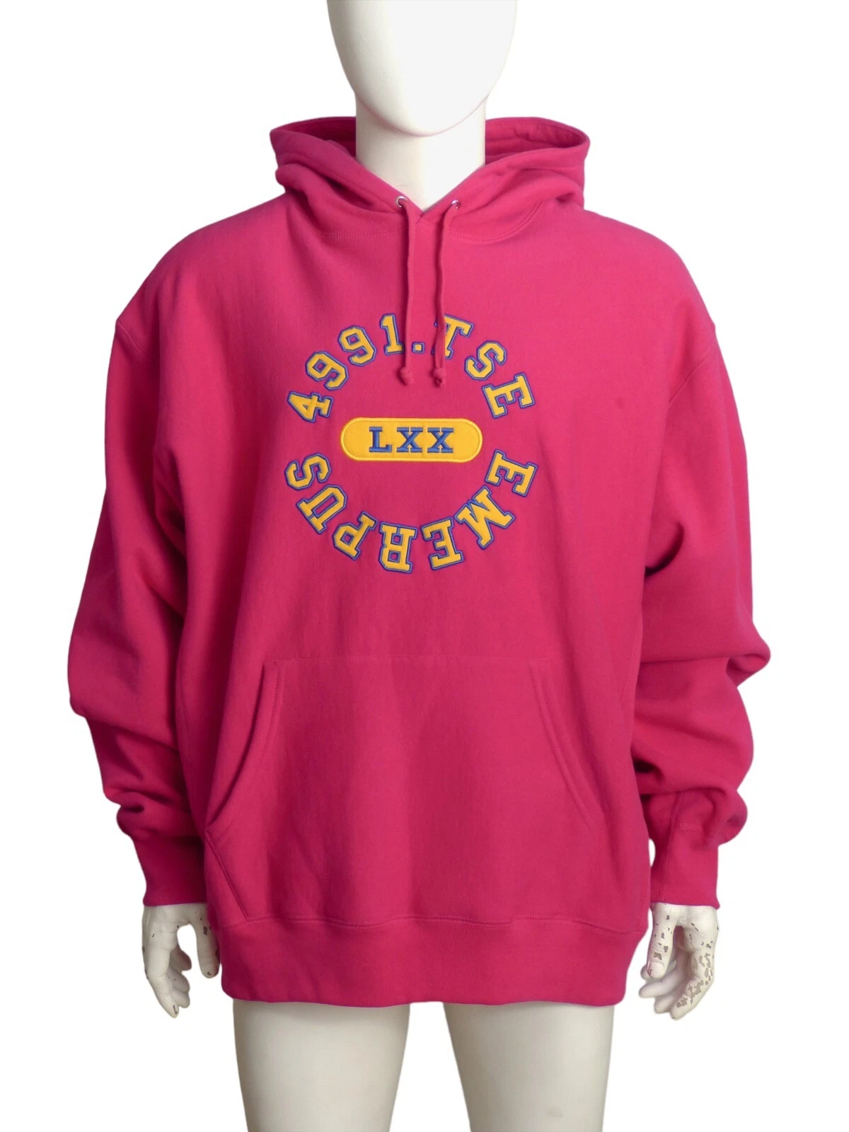 Sweat à capuche rose à capuche inversée SUPREME   2023 neuf avec étiquette, taille XL