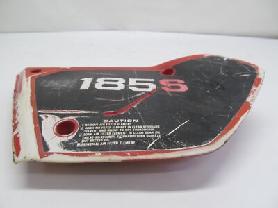 1982 HONDA XL185 XL 185 SIDE COVER PANEL AIR CLEANER COVER LEFT