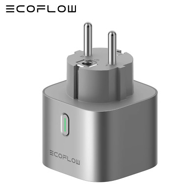 EcoFlow Smart Plug EU-Typ WLAN-Steckdose App Fernbedienung und Sprachsteuerung