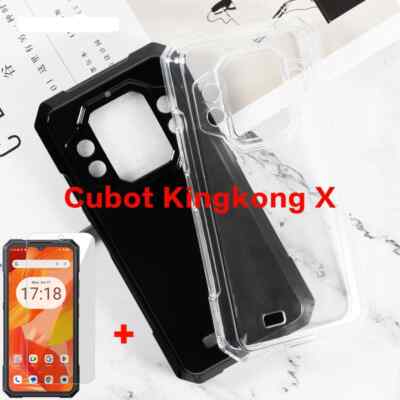 Case Cover Tempered Glass Screen Protector For Cubot KingKong X King kong X Pro