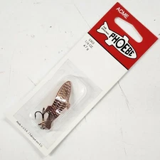 Acme Tackle Co Phoebe Fiord Spoon Fishing Gear S304C Copper