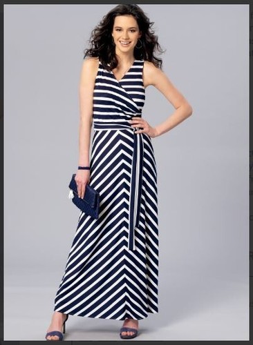 VESTIDOS Y FAJA KWIK COSER 4169 MISSES' SURPLICE, LÍNEA A - Imagen 3 de 3