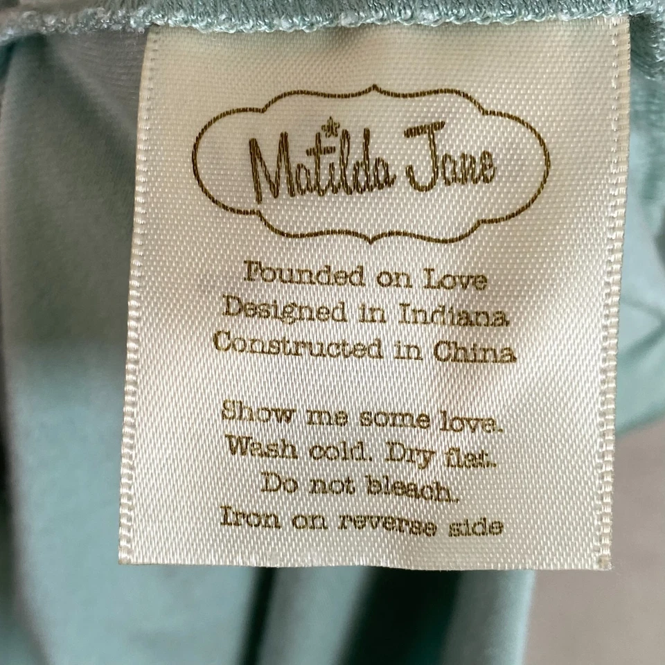 Vestido sin mangas con volantes Matilda Jane para niñas talla 12 Serendipity Emilia Boho Fairy Foto 4 de 4