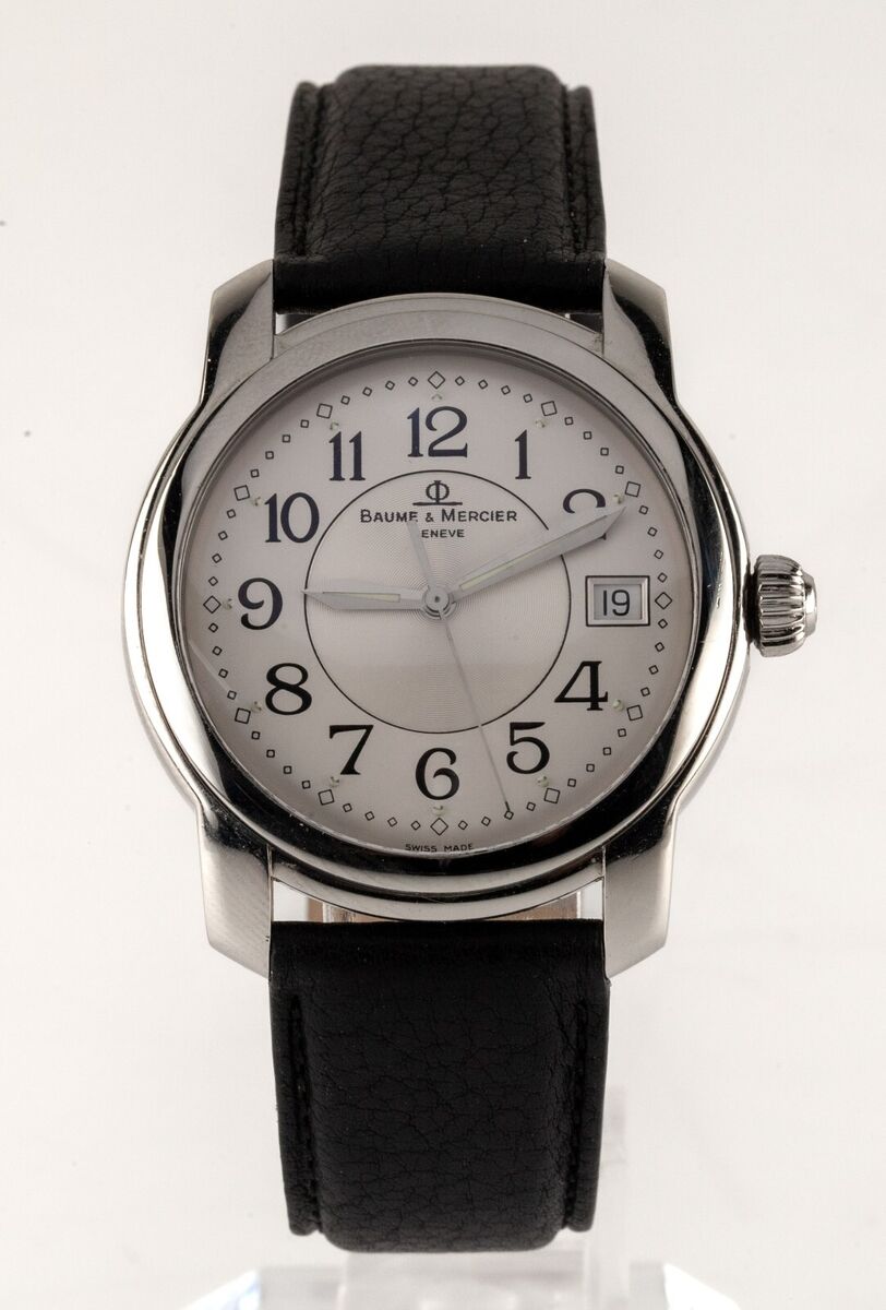 Baume & Mercier Stainless Steel Capeland Men's Quartz Watch Baume & Mercier Stainless Steel Capeland Men's Quartz Watch