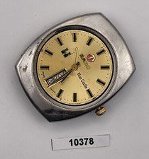 COLLECTIBLE RADO GOLDEN CASTLE MENS BOTTOM DAY DATE AUTO WATCH EU SHIP B10378