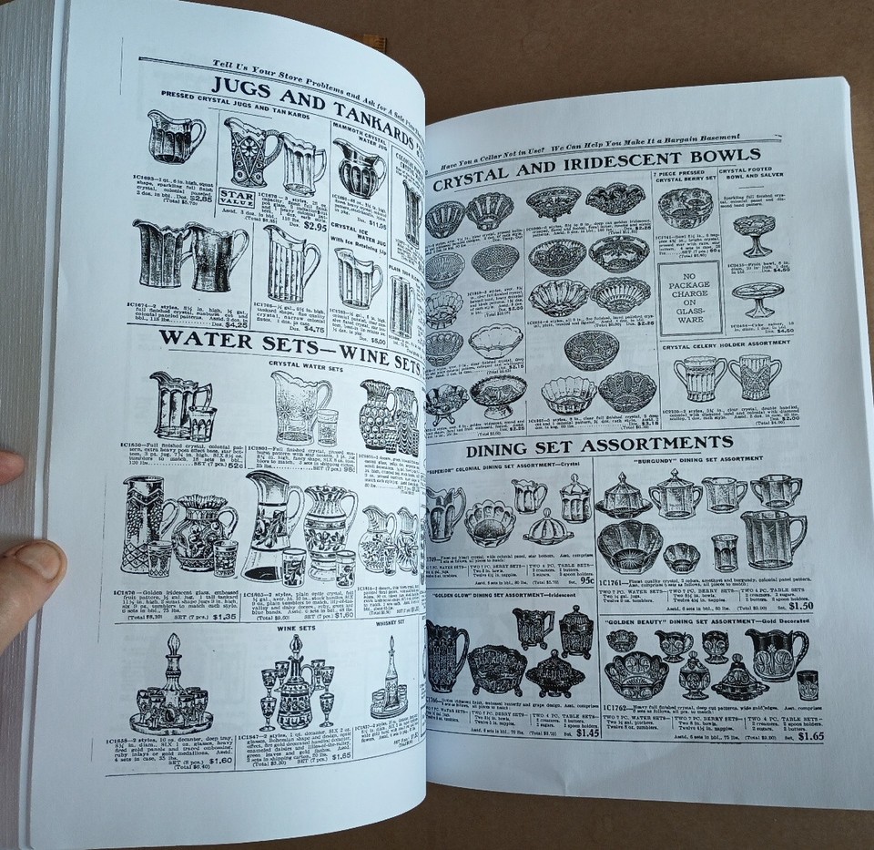 Butler Brothers Catalog Fenton Carnival Glass +Department Store