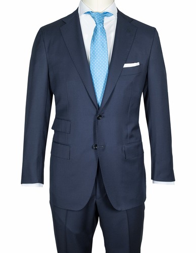 Kiton Anzug in dunkelblau mit Pattentaschen und Billettasche RegEUR4990 - Picture 5 of 20