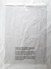 49 - 14x18 EcoSwift Self Seal Suffocation Warning Clear Polyethylene Vented Bags