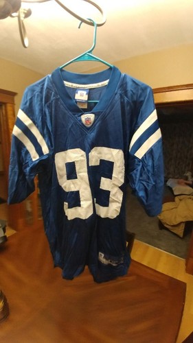 PRE-OWNED NFL INDIANAPOLIS COLTS DWIGHT FREENEY #93 REEBOK JERSEY MEN'S SIZE M - Picture 2 of 4