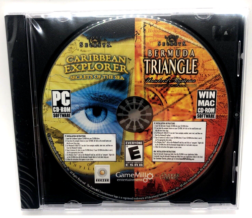 Lost Secrets: Caribbean Explorer and Bermuda Triangle New Fast Free Shipping - Picture 5 of 5