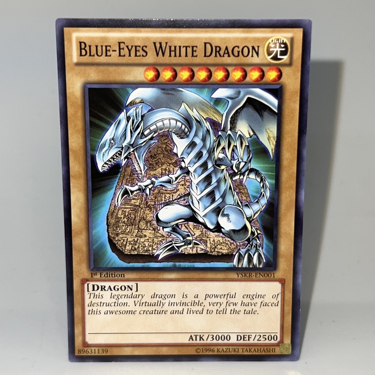 YuGiOh - Blue-Eyes White Dragon - YSKR-EN001 - Ultimate Rare - 1st