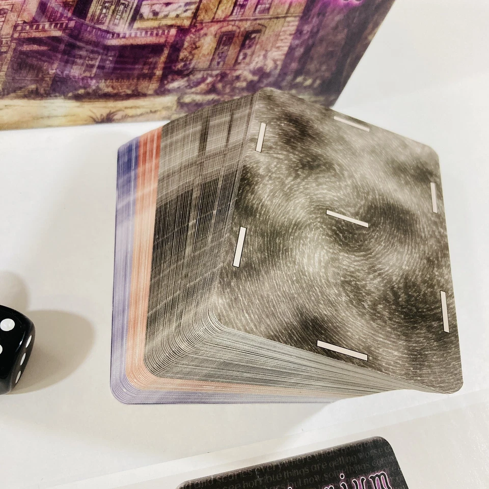 Rare SANITARIUM BOARD GAME horror theme escape card game 1-4p Asmadi OOP 2012 - Image 2 of 4