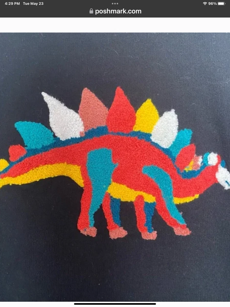 Bonobos French Terry Dinosaur Sweatshirt Sz XL Limited Edition Black | eBay