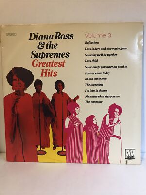 Diana Ross & Supremes Grst Hits Vol. 3  Motown Reissue M5-203V1  EXC  E-1