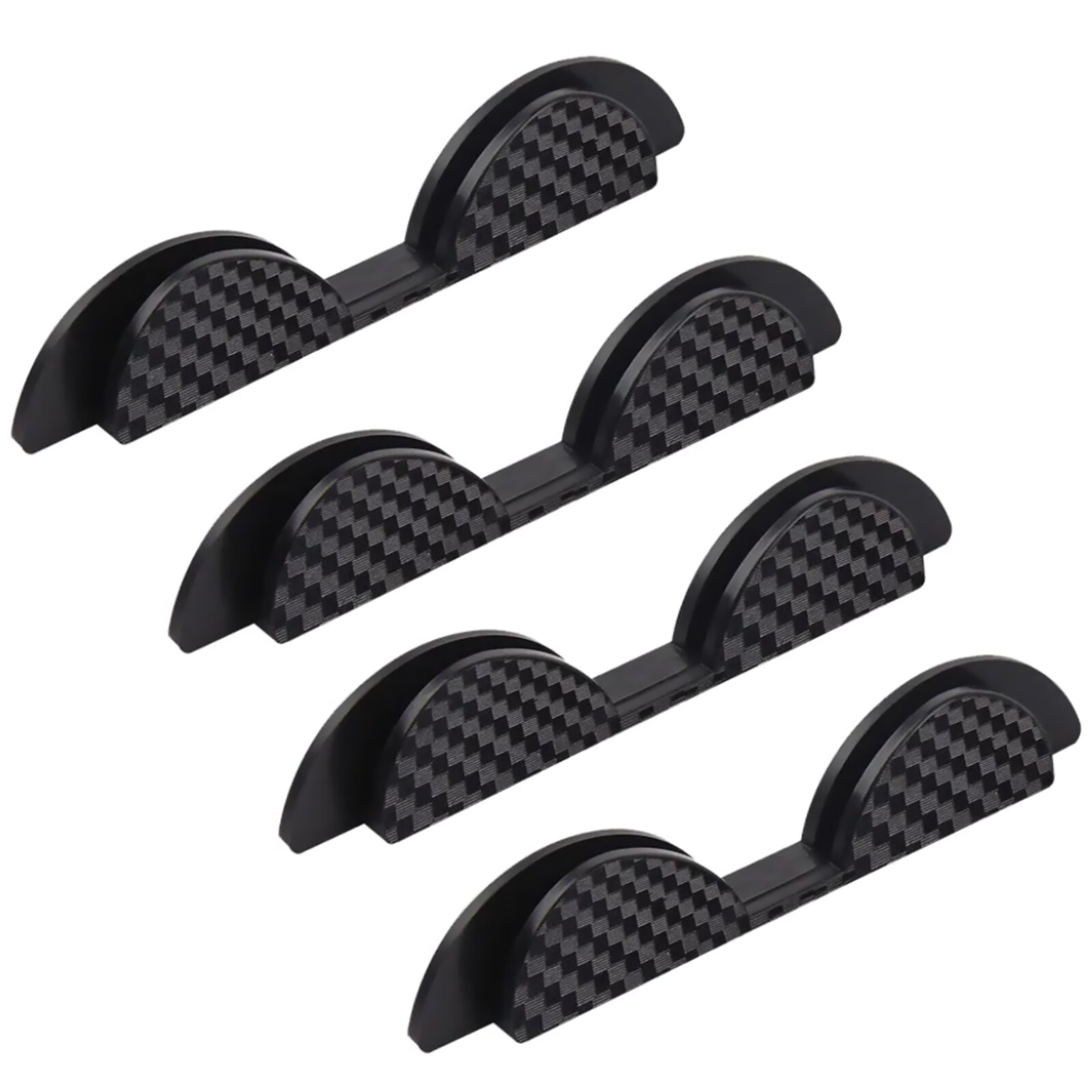 4Pcs Anti-collision Trim Car Door Edge Guard Strip Protector Bumper Decor Kit