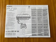 PlayStation 2 Console Instruction Booklet ONLY Manual PS2 SCPH-50001 / 97014 OEM