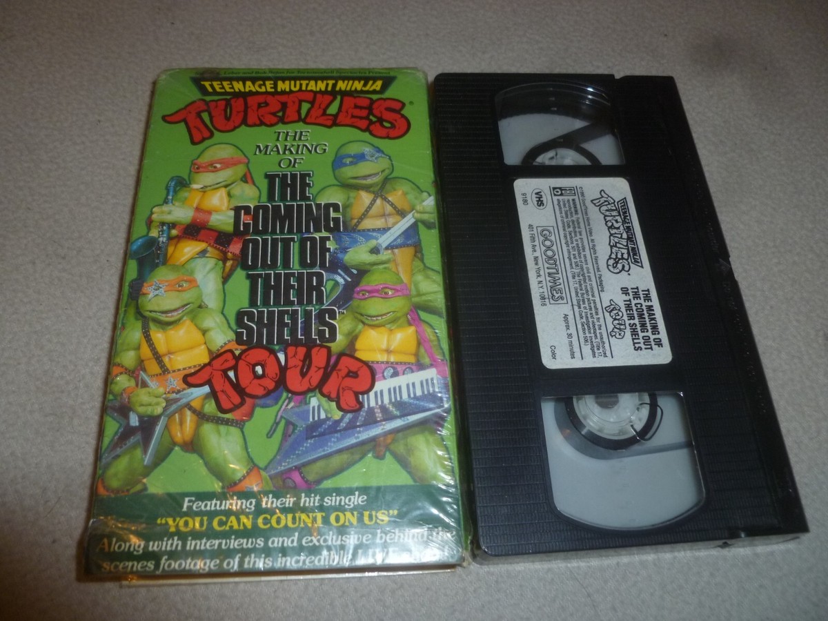 TEENAGE MUTANT NINJA TURTLES THE COMING OUT OF THEIR SHELLS TOUR