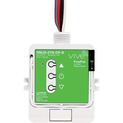 Lutron RMJS-8TN-DV-B Vive PowPak RMJS8TNDVB NEW in BOX Price Ea SHIPS SAME DAY