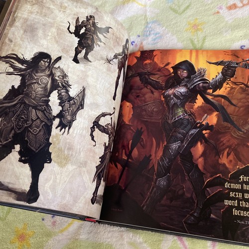 The Art of Diablo III Hardcover Collectors Book Blizzard Entertainment - Picture 6 of 6