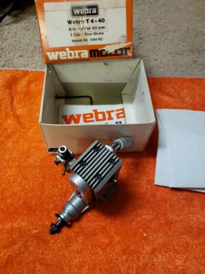Webra Engine - Webra T4-40 ABC 6.5ccm 4-Stroke Motor - Part 1044