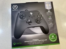 PowerA Advantage Wired Controller - Xbox - BLACK - NEW!