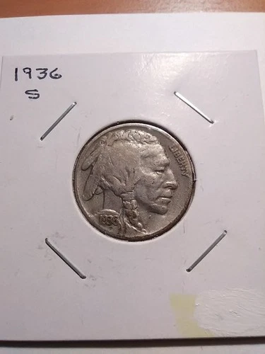 1936-S and 1936-D Buffalo Nickels